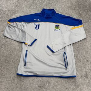 O'Neills Tipperary San Francisco GAA 1/4 Zip Pullover Jacket Small Blue White